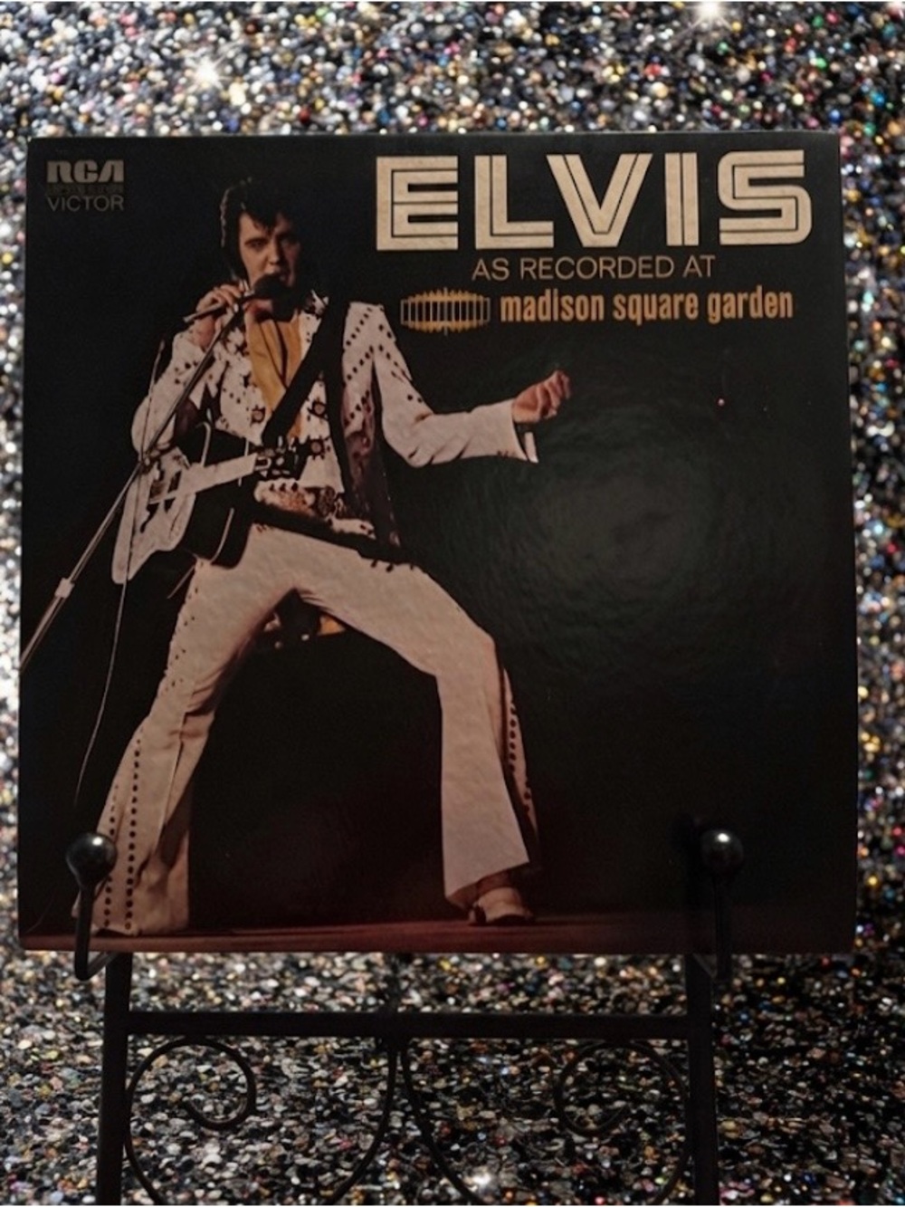 Elvis As Recorded At Madison Square Garden Vinyl Record - Black